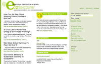EcoTecture, the Journal of Ecological Design
