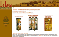 La Loba Design website development