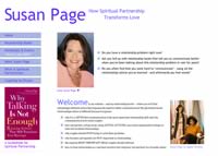 Susan Page, Spiritual Partnership and relationship books author website development