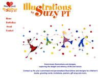 website development for Suzy PT illustration